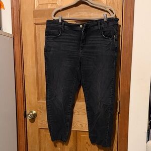 Pilcro Dark Ankle Jeans